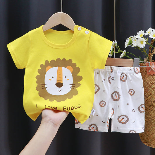Camiseta de Algodón Manga Corta para Niños - Comodidad de Verano - Image 37