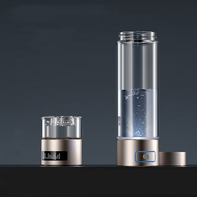 Vaso Inteligente Generador de Agua Hidrogenada en Botella de Vidrio - Image 13