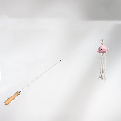 Varita Telescópica para Gatos con Campana - Juguete Resistente a Mordidas - Image 3