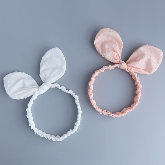 Diadema de Algodón para Bebé con Diseño de Conejito - Image 8