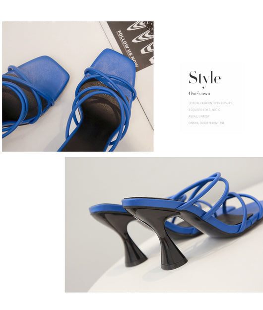 Sandalias Elegantes de Tacón Alto para Verano - Image 12