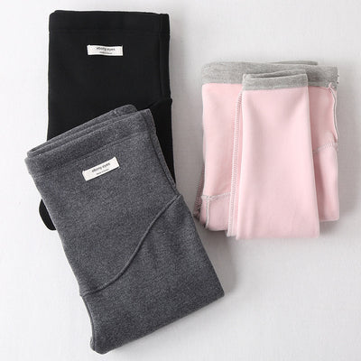 Leggings de Maternidad Silver Fox Terciopelo Premium - Cintura Gruesa y Elástica - Image 7