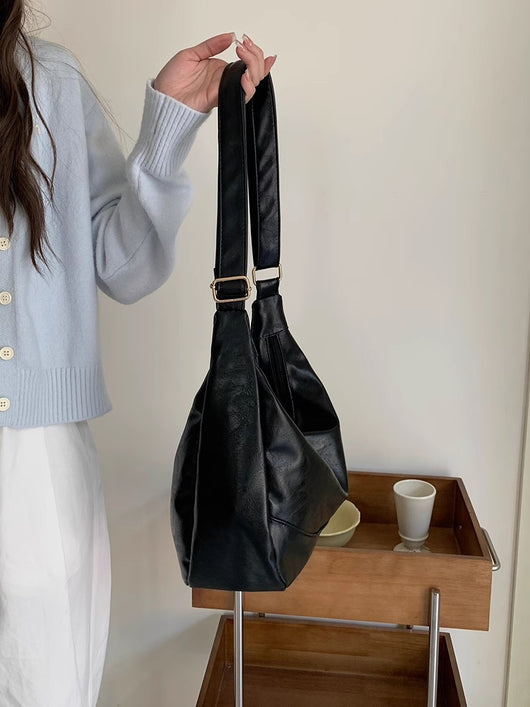 Bolso Retro de Gran Capacidad con Bandolera Ajustable para Mujer - Image 10