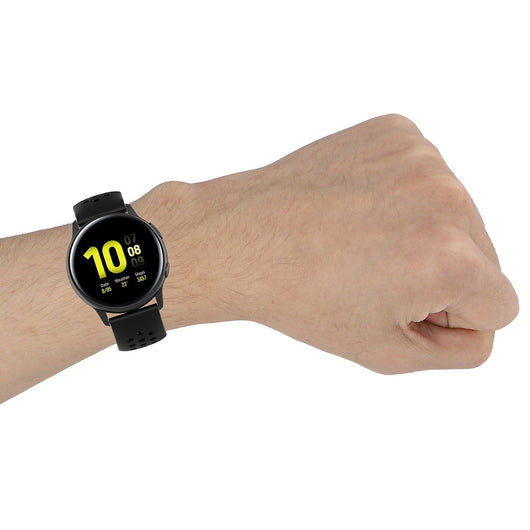 Correa de Reloj de Silicona Porosa con Hebilla Recta - Image 17