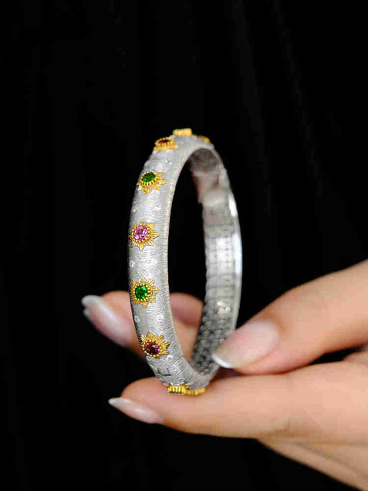 Pulsera Vintage Chapada en Oro Puro - Tesoro de Lujo - Image 3