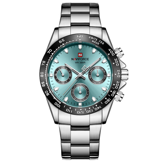 Reloj de Acero Inoxidable para Hombre - Resistente al Agua - Image 5