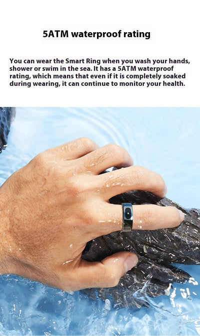 Anillo Inteligente R08 - Monitoreo de Oxígeno, Sueño y Salud - Image 16