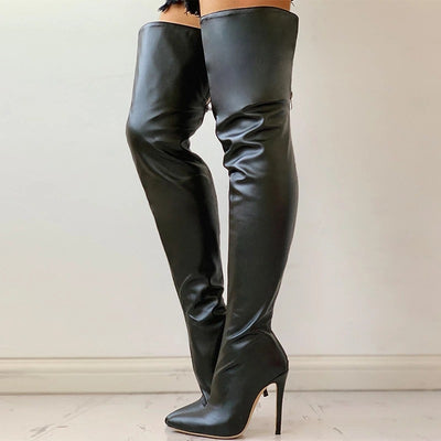Botas Overknee Talla Grande con Personalidad y Estilo - Image 10