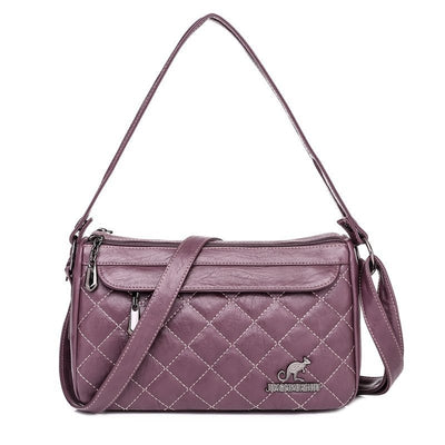 Bolso Bandolera de Cuero PU Texturizado Suave - Image 3