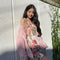Vestido Strapless de Chifón Ajustado con Estampado Elegante