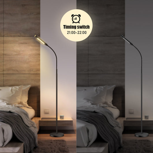 Lámpara de Pie Regulable para Lectura - Luz Cálida Ajustable - Image 2