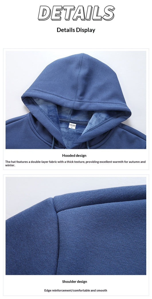 Cardigan Hoodie Holgado para Hombre - Perfecto para Otoño e Invierno - Image 16