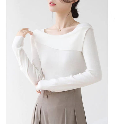 Suéter Cuello Solapa Elegante para Mujer - Colección Otoño Invierno - Image 14
