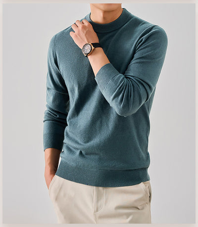 Suéter Tejido Grueso Multicolor para Hombre - Image 33