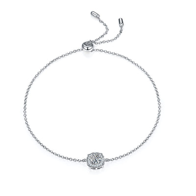 Pulsera de Plata 925 Estilo Ins con Diamantes - Diseño Minimalista y Elegante - Image 10