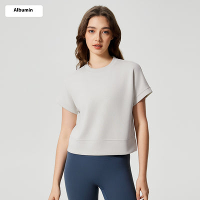 Playera Yoga Suelta Transpirable con Tecnología Air Layer - Image 8