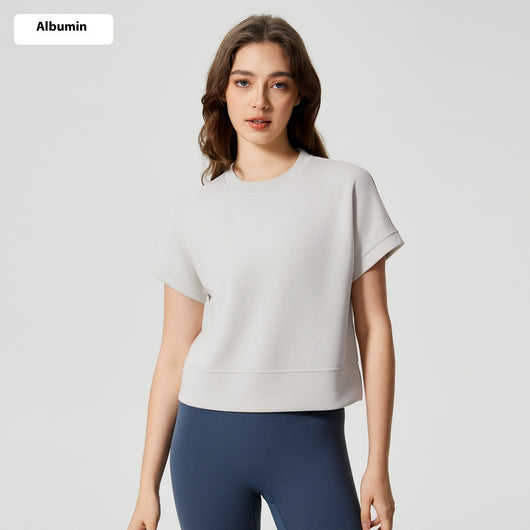 Playera Yoga Suelta Transpirable con Tecnología Air Layer - Image 8