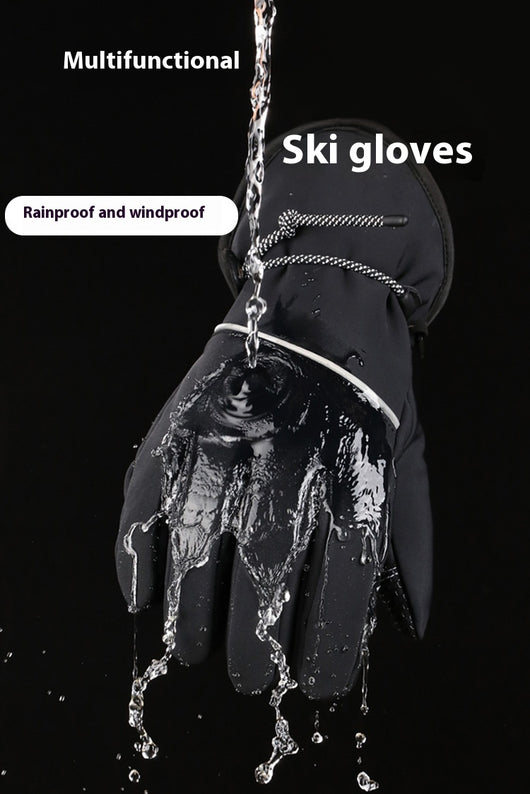 Guantes Térmicos para Esquí con Forro Polar Reforzado - Image 10
