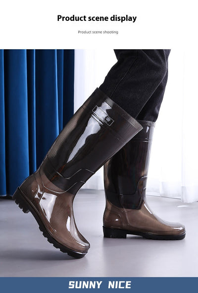 Botas de Lluvia Impermeables para Hombre - Suela Antideslizante y Resistente - Image 20