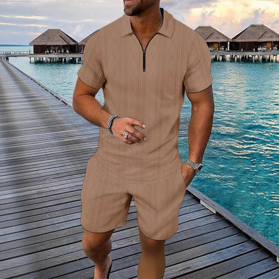 Conjunto Deportivo Casual para Hombre - Polo y Shorts - Image 2
