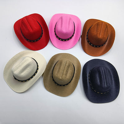Gorro Navideño y Halloween para Mascotas - Sombrero de Fieltro Peludo - Image 18