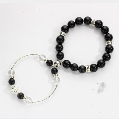 Pulsera de Pareja en Plata Esterlina Gravity - Image 7