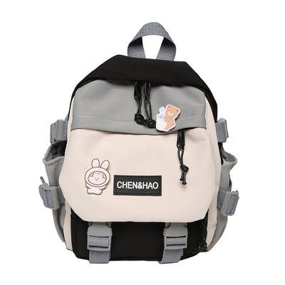 Mochila Escolar Coreana Multibolsillos Estilo Fashion para Secundaria y Universidad - Image 2