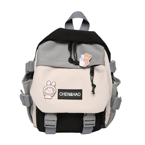 Mochila Escolar Coreana Multibolsillos Estilo Fashion para Secundaria y Universidad