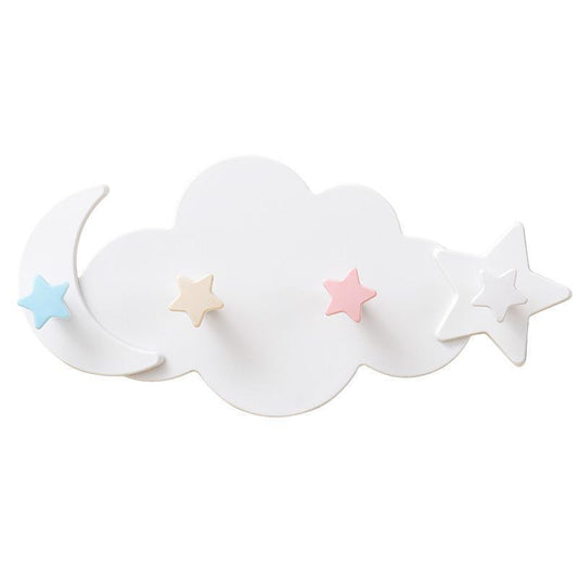 Gancho Adhesivo Nube Kawaii para Pared - Organizador sin Taladro