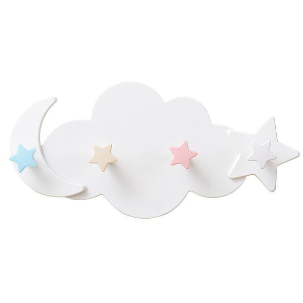 Gancho Adhesivo Nube Kawaii para Pared - Organizador sin Taladro