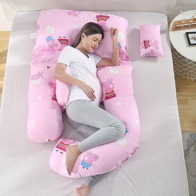 Almohada Maternidad Protección Cintura Tipo U para Dormir de Lado - Image 31