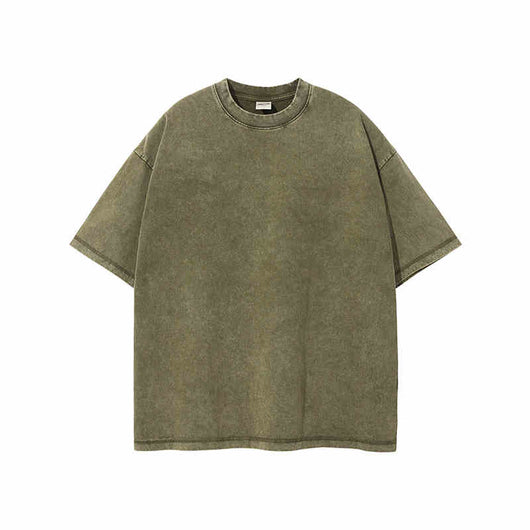 Camiseta Vintage Batik de Algodón con Efecto Desgastado - Image 16
