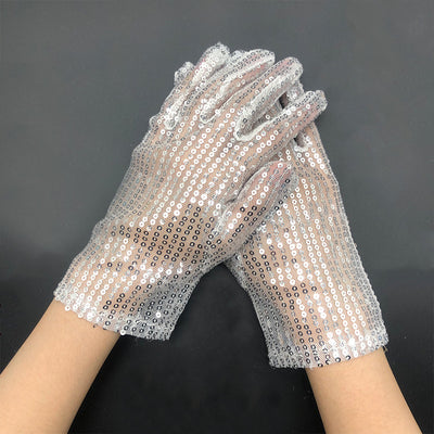 Guantes Reflectantes con Lentejuelas para Presentaciones Escénicas - Image 10