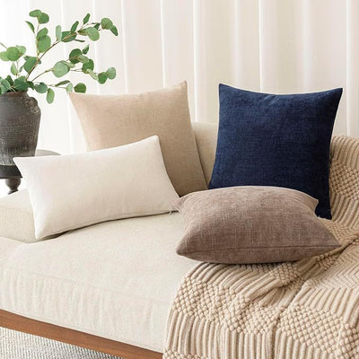 Funda de Almohada Chenilla Estilo Instagram para Sofá y Cama - Image 22