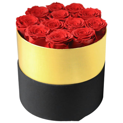 Caja de Regalo Navideña con Rosas Preservadas Hug Bucket - Image 16