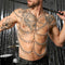 Cadena Corporal Masculina Multicapa con Borlas - Estilo Halter