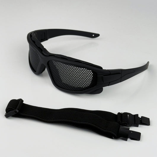 Gafas de Seguridad de Malla Metálica con Resistencia al Impacto - Image 4