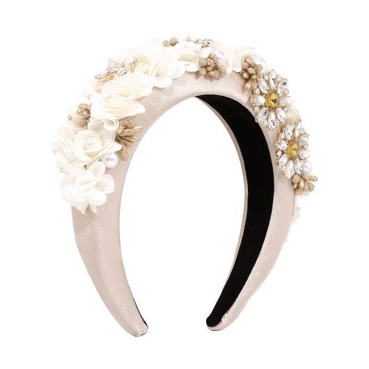 Accesorios para el Cabello con Perlas Imitación - Diseño de Borde Ancho - Image 7
