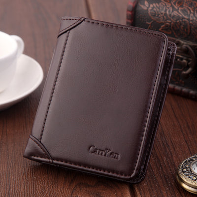 Billetera Corta para Hombre Multi-Tarjeta con Cierre de Botón - Image 4