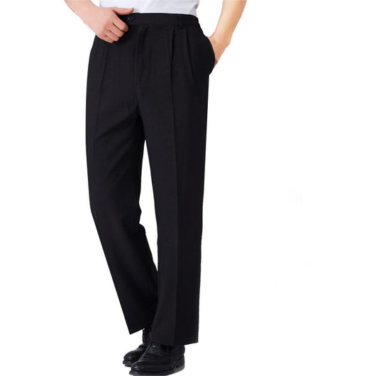 Pantalones Chef a Rayas con Cintura Elástica para Cocina y Comedor - Image 24