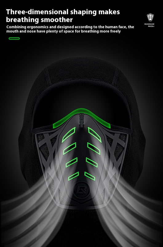 Pasamontaña Térmico Deportivo - Máscara Facial Fleece para Moto y Ciclismo - Image 18