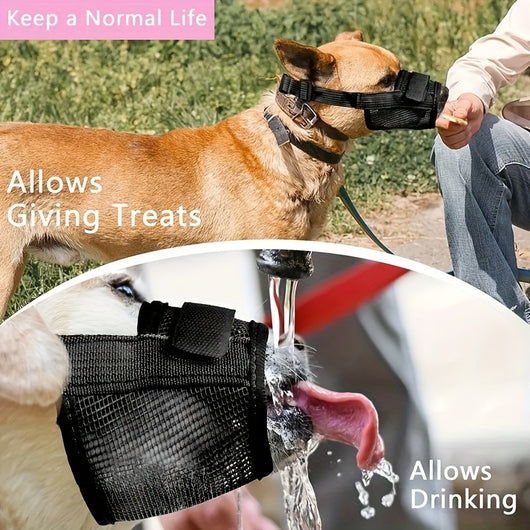 Bozal Ajustable para Perros - Control de Mordidas, Ladridos y Comportamiento - Image 6