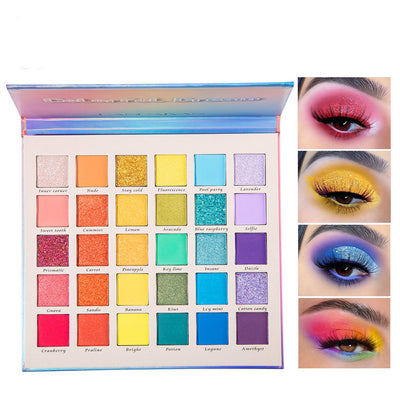 Paleta de Sombras Nacaradas Mate con Brillo Perlado - Image 3