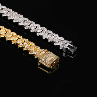 Pulsera Hip Hop Doble Fila 14mm - Estilo Urbano Premium - Image 41