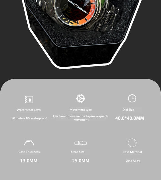 Reloj Deportivo Y2K Flame para Hombre - Diseño Dinámico Retro - Image 12