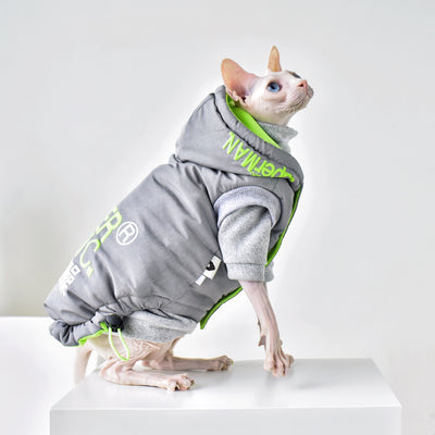 Abrigo Invernal para Gatos Sin Pelo