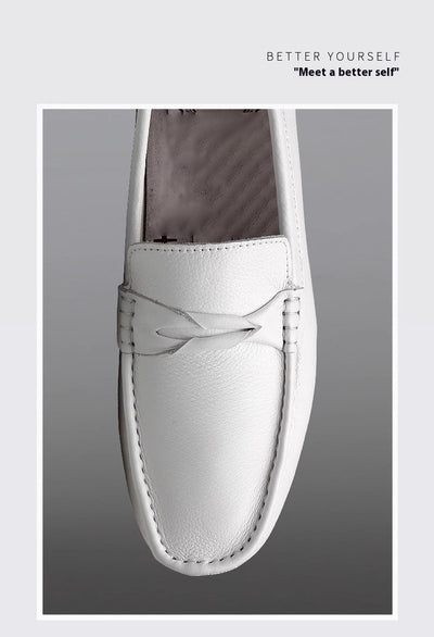 Zapatos Casual Slip-On de Cuero Genuino para Hombre - Image 9