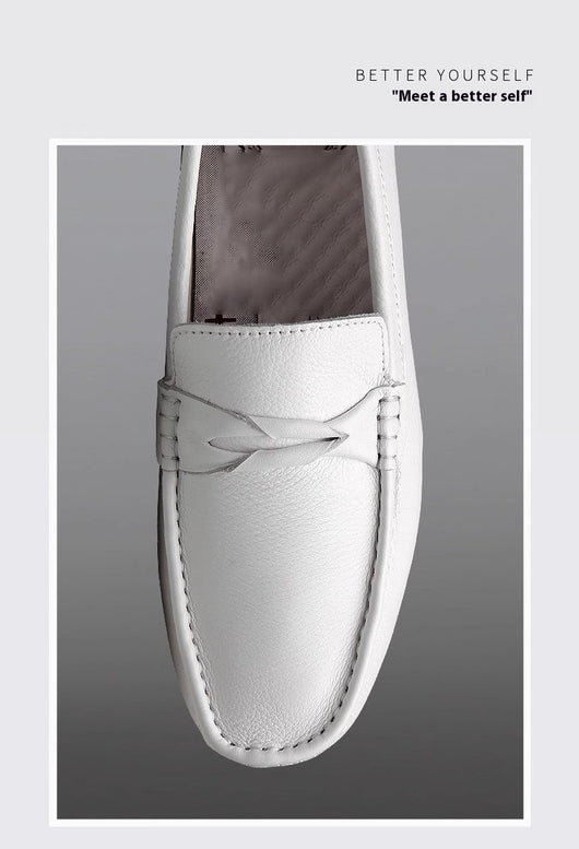Zapatos Casual Slip-On de Cuero Genuino para Hombre - Image 9