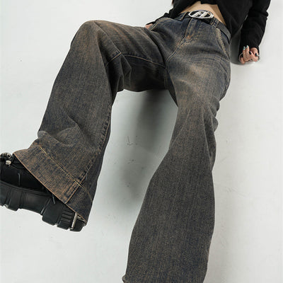 Pantalones Rectos Amplios de Cintura Alta para Mujer - Image 5