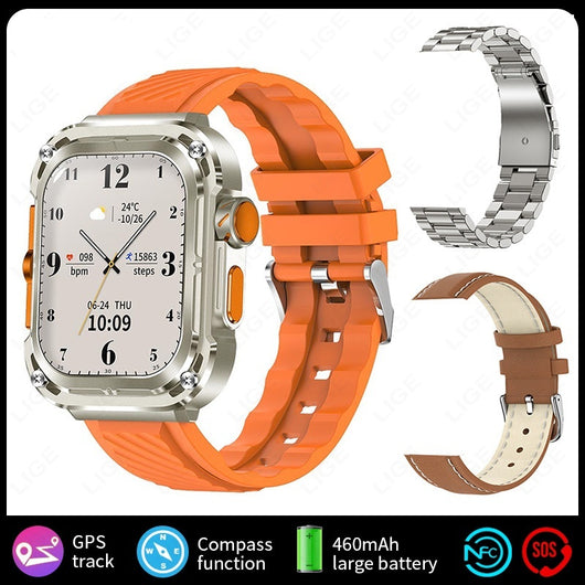 Reloj Inteligente Deportivo de Pantalla Grande con Monitor de Salud - Image 5
